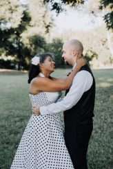 Black & White Retro Inspired Friday 13th Wedding (22)