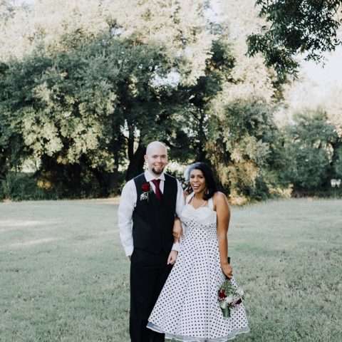 Black & White Retro Inspired Friday 13th Wedding (28)