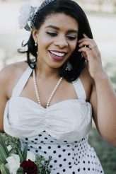 Black & White Retro Inspired Friday 13th Wedding (8)