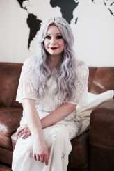 Handmade Botanical Warehouse and Canal Boat Wedding (4)