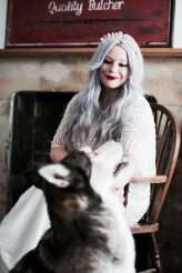 Handmade Botanical Warehouse and Canal Boat Wedding (6)