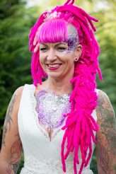 Late Summer Wedding With Sunflowers, Glitter & Lots of Pink (36)