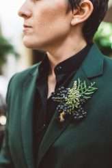 Long Beach Wedding with Dark Gothic Romance Detail (15)