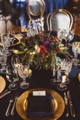 Long Beach Wedding with Dark Gothic Romance Detail (32)