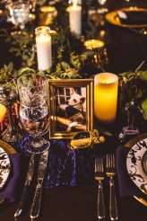 Long Beach Wedding with Dark Gothic Romance Detail (38)