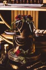 Long Beach Wedding with Dark Gothic Romance Detail (45)