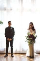 Long Beach Wedding with Dark Gothic Romance Detail (58)