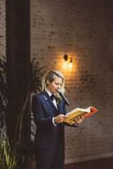 Long Beach Wedding with Dark Gothic Romance Detail (66)