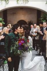 Long Beach Wedding with Dark Gothic Romance Detail (82)