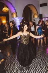 Long Beach Wedding with Dark Gothic Romance Detail (89)