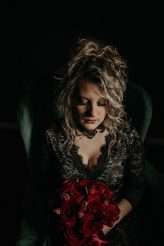 Macabre Edgar Allen Poe Inspired Bridal Shoot (10)