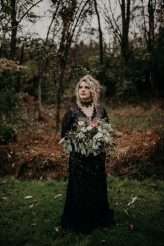 Macabre Edgar Allen Poe Inspired Bridal Shoot (26)