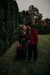 Macabre Edgar Allen Poe Inspired Bridal Shoot (31)