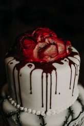 Macabre Edgar Allen Poe Inspired Bridal Shoot (6)