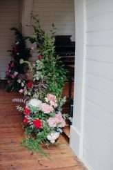 Mid-Century Inspired Rock n Roll Wedding with a DIY Kissing Booth (21)