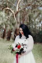 Mid-Century Inspired Rock n Roll Wedding with a DIY Kissing Booth (59)