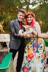 Vintage World’s Fair Wedding at The Houdini Estate with All the Colour, Steampunk Details… and Sloths! (102)