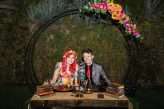 Vintage World’s Fair Wedding at The Houdini Estate with All the Colour, Steampunk Details… and Sloths! (106)