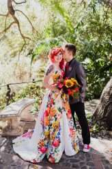 Vintage World’s Fair Wedding at The Houdini Estate with All the Colour, Steampunk Details… and Sloths! (23)