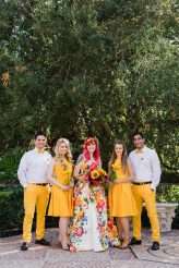 Vintage World’s Fair Wedding at The Houdini Estate with All the Colour, Steampunk Details… and Sloths! (32)