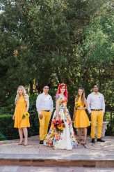 Vintage World’s Fair Wedding at The Houdini Estate with All the Colour, Steampunk Details… and Sloths! (33)