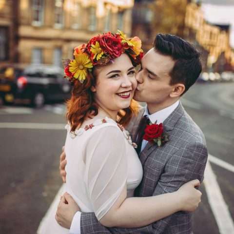 Warm Autumnal Wedding in a Converted Church (42)