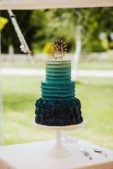 Bright Mexican Inspired Outdoors DIY Lawn Wedding37