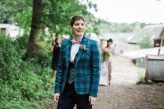 Colourful and Communal Environmentally Friendly Woodland Wedding12