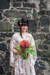 Colourful and Communal Environmentally Friendly Woodland Wedding15