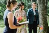 Colourful and Communal Environmentally Friendly Woodland Wedding18