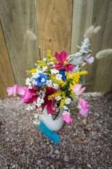 Colourful and Communal Environmentally Friendly Woodland Wedding2