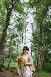 Colourful and Communal Environmentally Friendly Woodland Wedding20