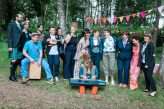 Colourful and Communal Environmentally Friendly Woodland Wedding31