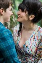 Colourful and Communal Environmentally Friendly Woodland Wedding38