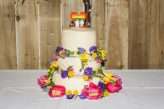 Colourful and Communal Environmentally Friendly Woodland Wedding52