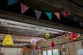 Colourful and Communal Environmentally Friendly Woodland Wedding7
