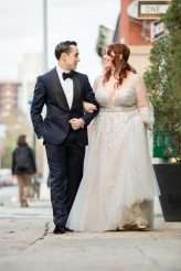 Glamorous Celestial Neon New York Wedding with a Drag Queen 15