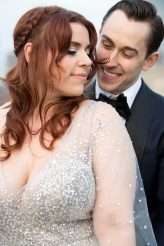 Glamorous Celestial Neon New York Wedding with a Drag Queen 22