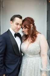 Glamorous Celestial Neon New York Wedding with a Drag Queen 27