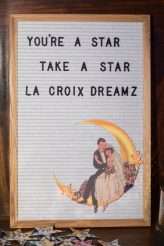 Glamorous Celestial Neon New York Wedding with a Drag Queen 31