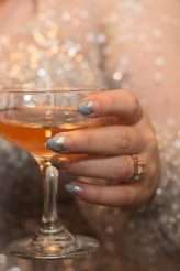 Glamorous Celestial Neon New York Wedding with a Drag Queen 37