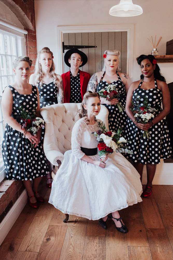 Halloween Meets Rockabilly Wedding – Teacups and Glitter