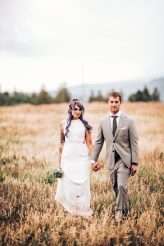 Romantic Rustic Jewish Mountain Wedding 37