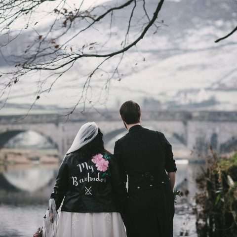 Romantic Winter Wedding Lord Of The Rings Charity43