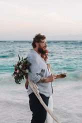 Spiritual Seductive Tulum Elopement inspired by Mother Nature49
