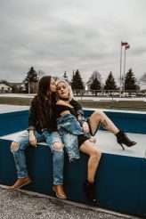 Urban Grunge Engagement Badassery (30)