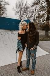 Urban Grunge Engagement Badassery (32)