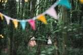Colourful Woodland Wedding with a Dinosaur Theme 17