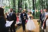 Colourful Woodland Wedding with a Dinosaur Theme 18