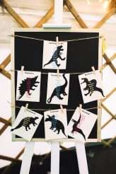 Colourful Woodland Wedding with a Dinosaur Theme 39